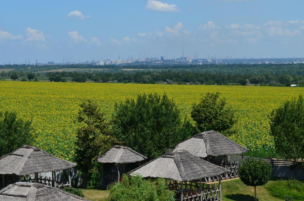 Panska Hata Hotell Nyzhnya Khortytsya Exteriör bild