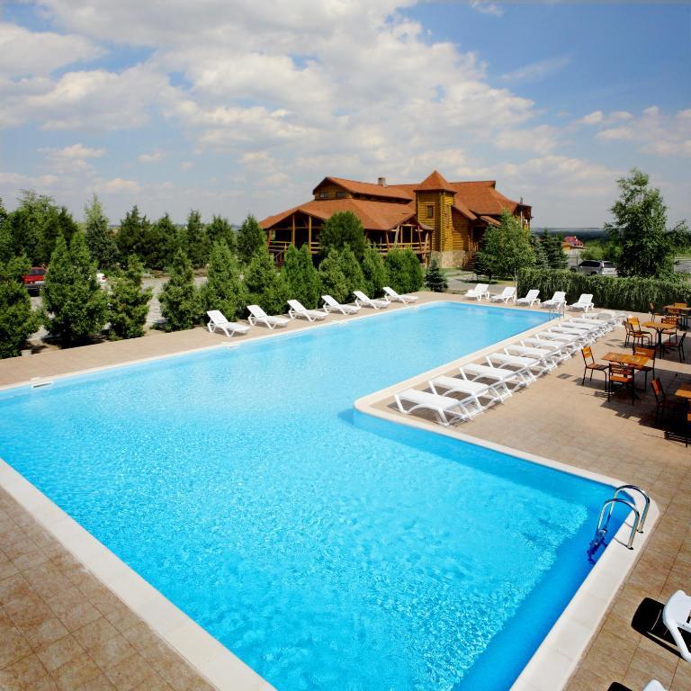 Panska Hata Hotell Nyzhnya Khortytsya Exteriör bild