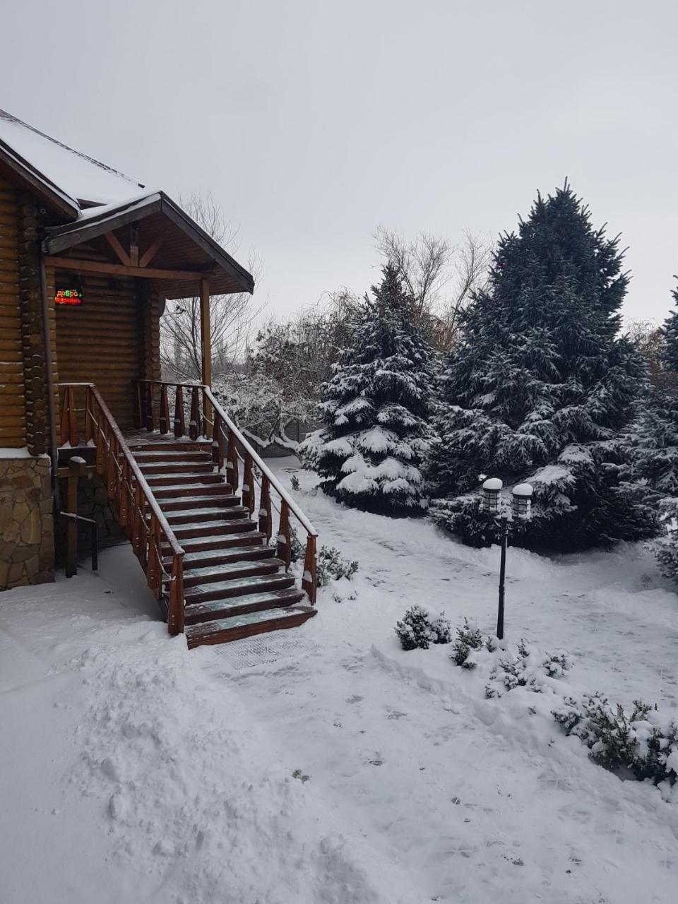 Panska Hata Hotell Nyzhnya Khortytsya Exteriör bild